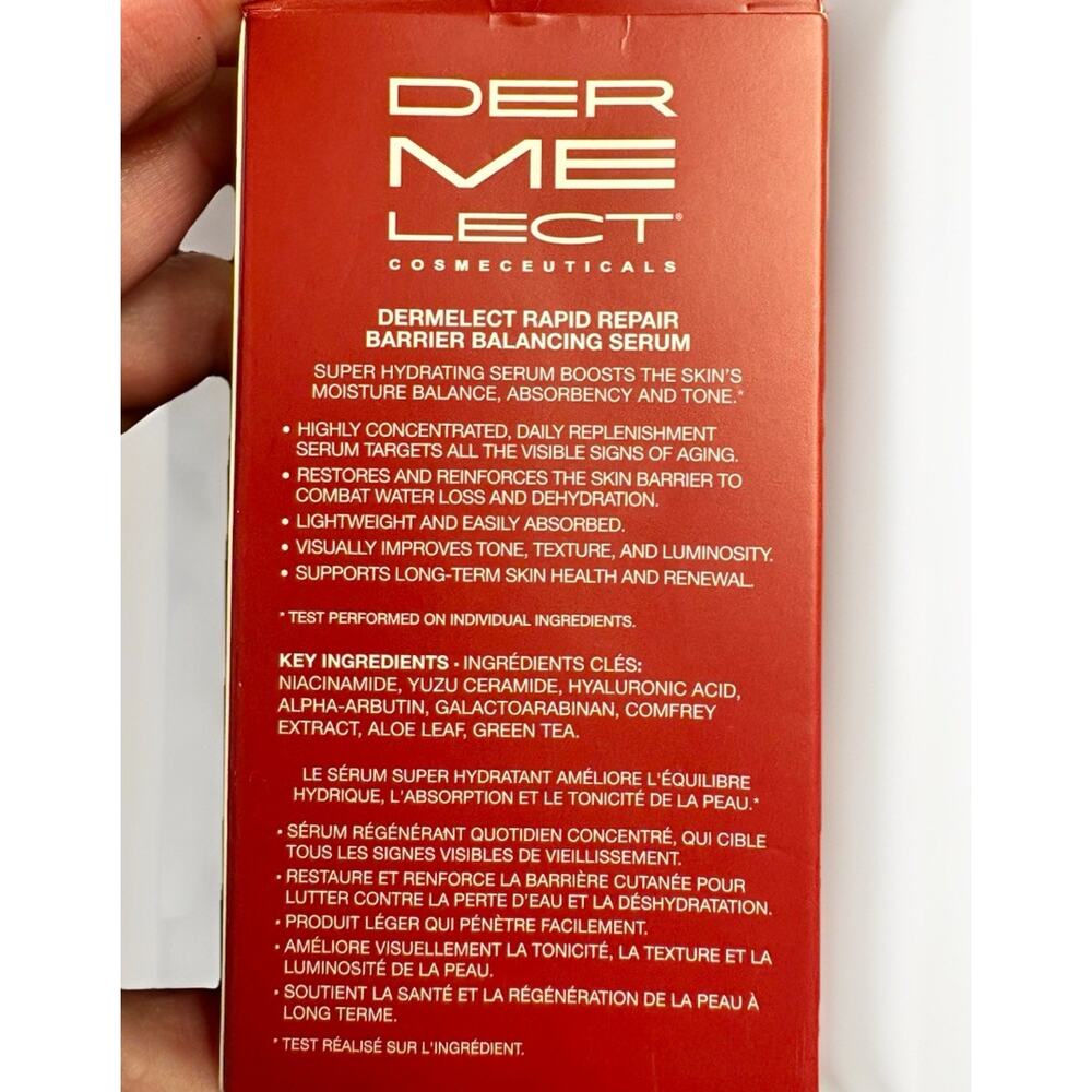 NEW DERMELECT Cosmeceuticals Rapid Repair Barrier Balancing Serum 1oz/30ml USA - Picture 13 of 16